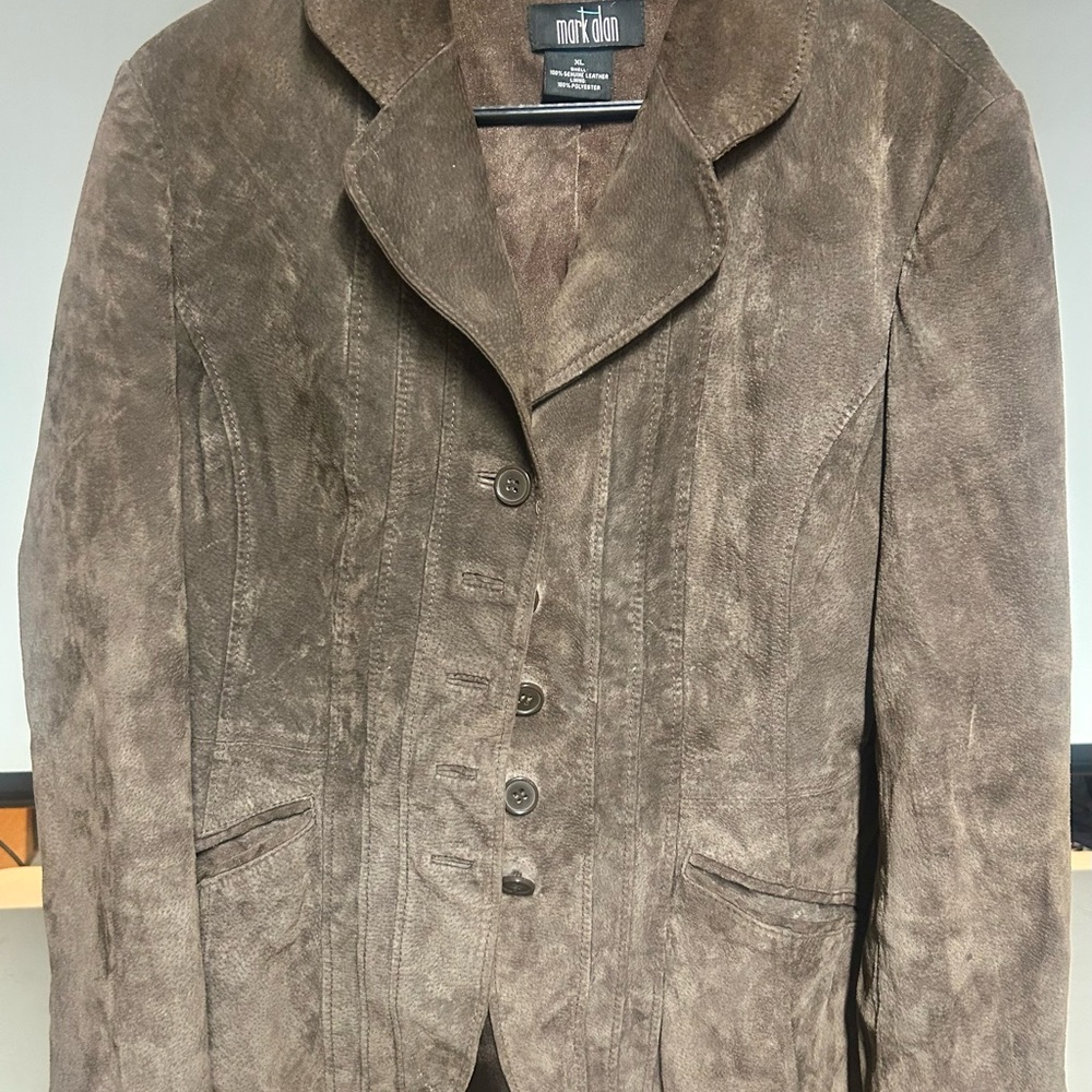 Mark Alan Women’s Brown Suede Jacket